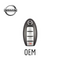 2018 Nissan Altima 4B Smart Key Remote Fob 285E3-9HS4A Refurbished