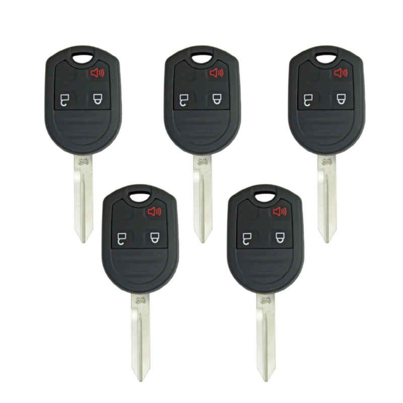 Bundle For 5 Ford, Mazda, Mercury, and Lincoln 3B Remote Head Key
