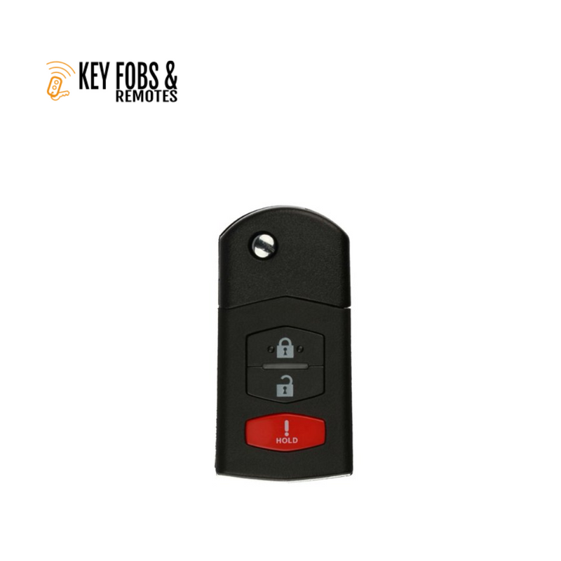 For 2013 Mazda 5 3B Flip Key Remote Fob CC43-67-5RYC, BBM4-67-5RY