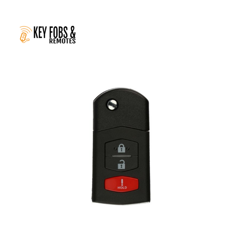 For 2011 Mazda 2 3B Flip Key Remote Fob CC43-67-5RYC, BBM4-67-5RY