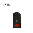 For 2013 Mazda 3 3B Flip Key Remote Fob CC43-67-5RYC, BBM4-67-5RY