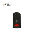 For 2012 Mazda 3 3B Flip Key Remote Fob CC43-67-5RYC, BBM4-67-5RY