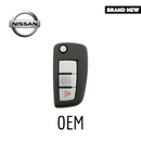 For 2017 Nissan Rogue S Flip Key 28268-4CB1A
