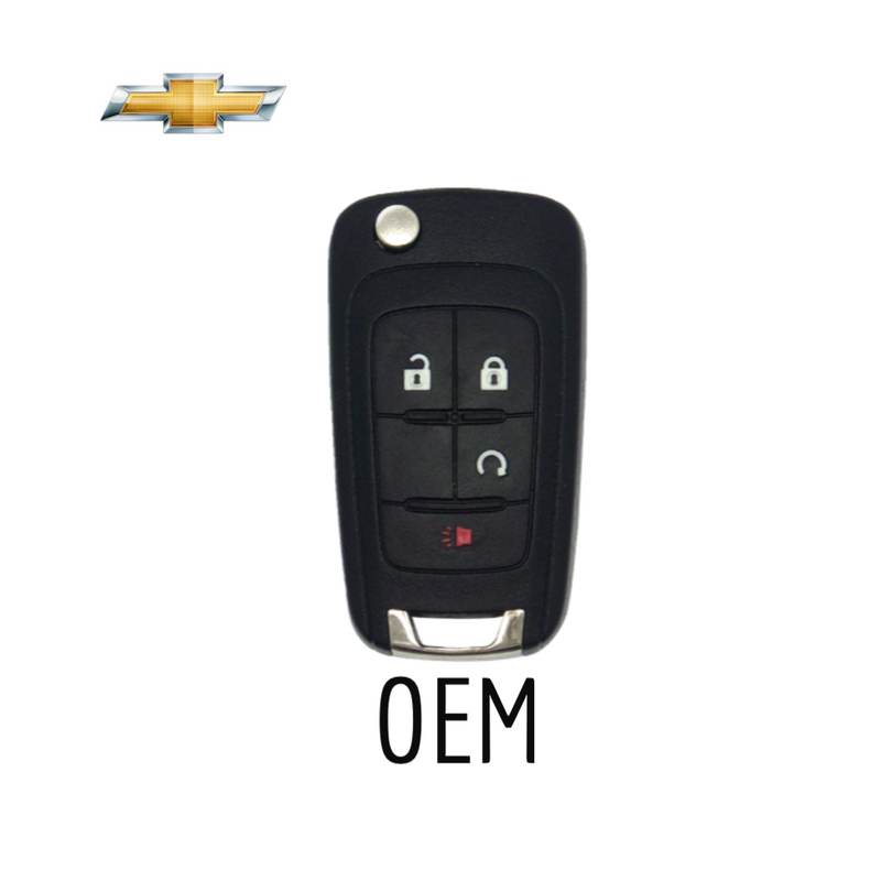 For 2013 Chevrolet Equinox 4B Flip Key Remote Fob Refurbished