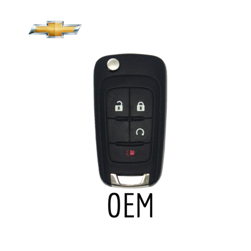 For 2011 Chevrolet Equinox 4B Flip Key Remote Fob Refurbished