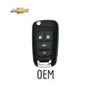 For 2016 Chevrolet Impala 4B Flip Key Refurbished