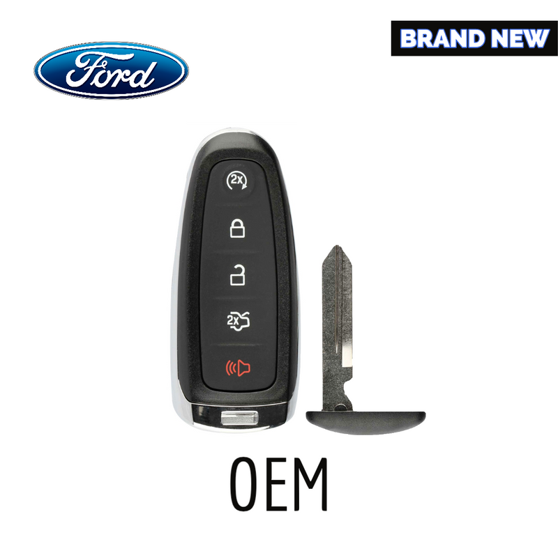 For 2017 Ford Flex 5B Smart Key Fob w/ Standard Key For PN: 164-R8041