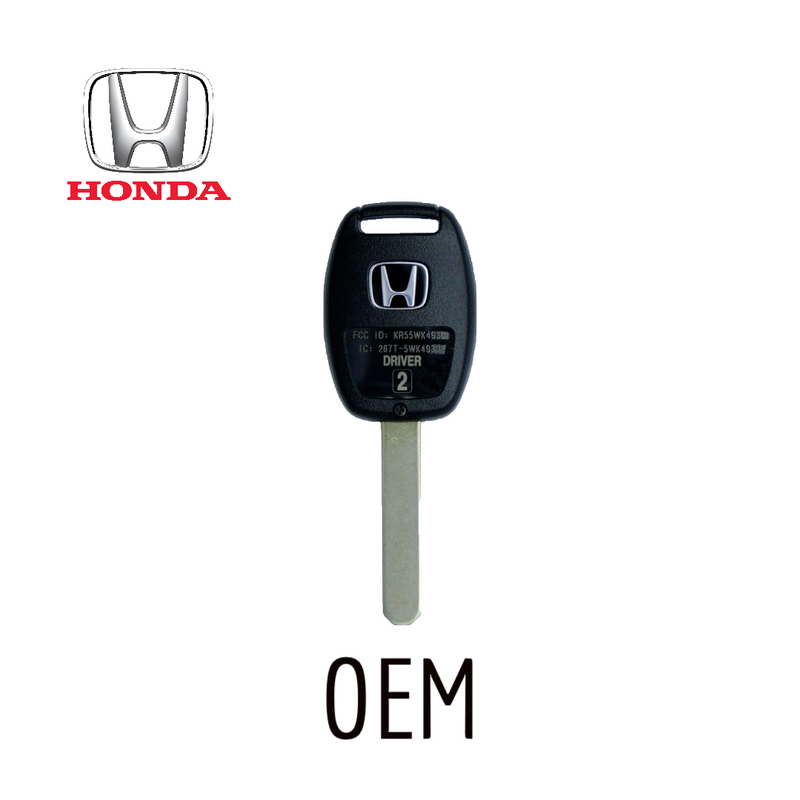 Honda Pilot Touring Remote Head Key For 35118-SZA-A30